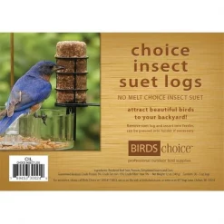 Birds Choice CIL12 Choice Insect Suet Logs Case of 12