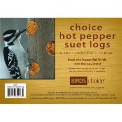 Birds Choice CHPL12 Birds Hot Pepper Suet Logs