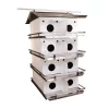 Birds Choice PMC16ASSEM Coates Original Purple Martin House; 4 Floor & 16 Room Assembled
