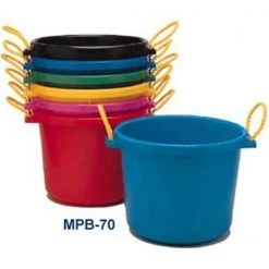 Cfd Fortex MPB-70 Hunter Green Poly Multi-Purpose Bucket - 70 Quart