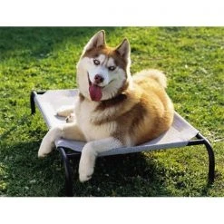 Coolaroo 799870436049 Steel Pet Bed Medium-Grey