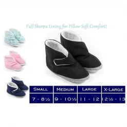 Care Apparel EBM1-4-BLK Mens Edema Boots Extra large; Black