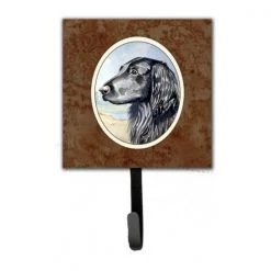 Jensendistributionservices Flat Coated Retriever Leash or Key Holder; 6 x 1.25 x 4.25 in.