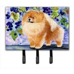 Carolines Treasures SS8251TH68 Pomeranian Leash Holder Or Key Hook