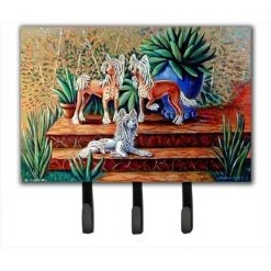 Carolines Treasures 7505TH68 Chinese Crested Leash Holder Or Key Hook