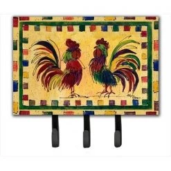 Carolines Treasures 8062TH68 Bird Rooster Leash Holder or Key Hook