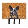 Carolines Treasures SC9141TH68 6 x 9 In. Australian Cattle Dog Wipe your Paws Leash or Key Holder