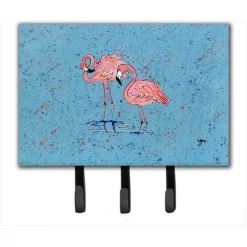 Carolines Treasures 8566TH68 6 x 9 In. Flamingo Leash or Key Holder