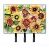 Carolines Treasures 8766TH68 6 x 9 in. Sunflowers Leash or Key Holder