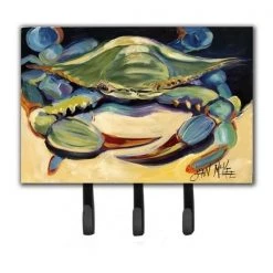 Carolines Treasures JMK1093TH68 Blue Crab Leash & Key Holder