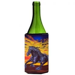 Coolcookware Desert Wind Horse Wine Bottle Can cooler Hugger