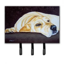 Carolines Treasures AMB1072TH68 Naptime Yellow Labrador Leash or Key Holder