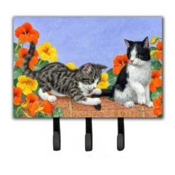Carolines Treasures ASA2201TH68 Kittens on Wall Leash or Key Holder