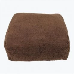Carolina Pet Company 2203 Chocolate Cloud Pouf Pet Bed - 26 x 26 x 10 in. - Chocolate
