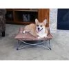 Carlson 8010 Portable Pup Fold and Go Bed; Chocolate Chip