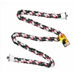 Partyanimal Cotton Zig Zag Perch 9/10 in. Diam x 61 in. Straight