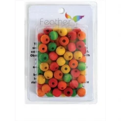 Caitec Corp Caitec 557 1/2 in. Wood Beads - Pack of 75