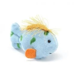 MultiPet MU36482 Look Whos Talking For Cats - Plush Talking Animals - Fish