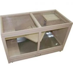 New Age Pet EHRH00200 Hutch Small Animal Maple