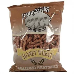 Bulk Buys Benzels Honey Wheat Pretzel Braids - Case of 15