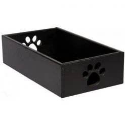 Dynasty Accents Inc Dynamic Accents 42131 Small Pet Toy Box - Classic Black