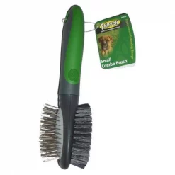 Enrych 9859S Pet Combination Brush Small; Green and Gray Series