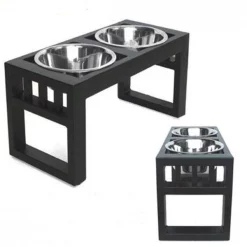 PetsStop RDB25-15 Libro Double Diner - Large