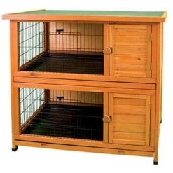 Ware W-01518 Premium Plus Double Decker Rabbit Hutch