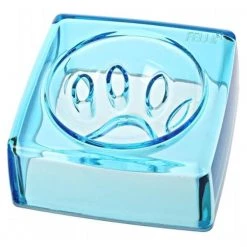 Free-Free Industrial FelliP NPA1SB2-1-50Z 5.5 in. Kristal Good Manners Pet Bowl; Sapphire