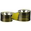 Free-Free Industrial FelliP NPA4SB2-1-429 4.5 in. Hilo Duo Superb Pet Bowl; Kiwi