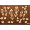 Floortex FR4WR2439BBR Doortex Home Matting Solutions 24 x 39 in. Boots Rectangular Wash Room Mat