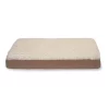 Furhaven Cat Furhaven 33308012 Ultra Plush Deluxe Ortho Mat - Cream Large Pet Bed