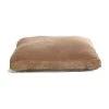 Furhaven Cat Furhaven 21342081 Snuggle Terry & Suede Deluxe Pillow - Espresso Medium Pet Bed