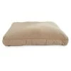 Furhaven Cat Furhaven 21342083 Snuggle Terry & Suede Deluxe Pillow - Clay Medium Pet Bed