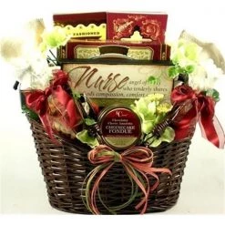 Gift Basket Village WoGrNu World's Greatest Nurse Gift Basket