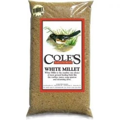 Coles Wild Bird Products Co COLESGCMI20 White Millet 20 lbs.