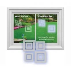 Window Alert WINDA10 Modern Square Decal