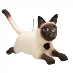 Songbird Essentials Leaping Siamese Cat Birdhouse