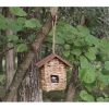 Songbird Essentials Hanging Grass Roosting Pocket with Roof