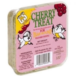 C & S Products Co Inc C&S Products CS535 11.75 oz Cherry Suet Cake Bird Food
