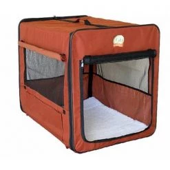 Go Pet Club AB18 18 in. Brown Soft Dog Crate