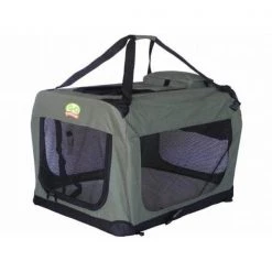 Go Pet Club AD28 28 in. Dog Pet Soft Crate; Sage