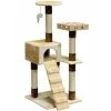 Catlady IQ Busy Box Cat Tree House Toy Condo Pet Furniture; 21 W x 22 L x 52 H in.