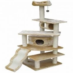 Go Pet Club F71 70 in. Beige Cat Tree Condo Furniture
