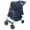 Go Pet Club PSB001 Dark Blue Pet Stroller