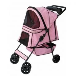 Go Pet Club PSP002 Pink Pet Stroller