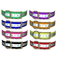 Grain Valley Dog Supply Grain Valley Strap1-RefPnk 1 in. Universal Reflective Strap - Reflective Pink