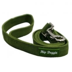 Hip Doggie HD-6PMHGR-LEASH Olive Green Mesh Matching Leash