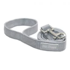 Hip Doggie HD-6PMHGY-LEASH Grey Mesh Matching Leash