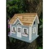 Home Bazaar HB-9302S Fledgling Series Nantucket Cottage - Blue